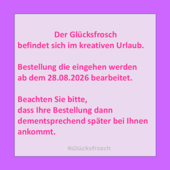 Glücksfrosch Wasserzeichen neu^J neu Urlaub